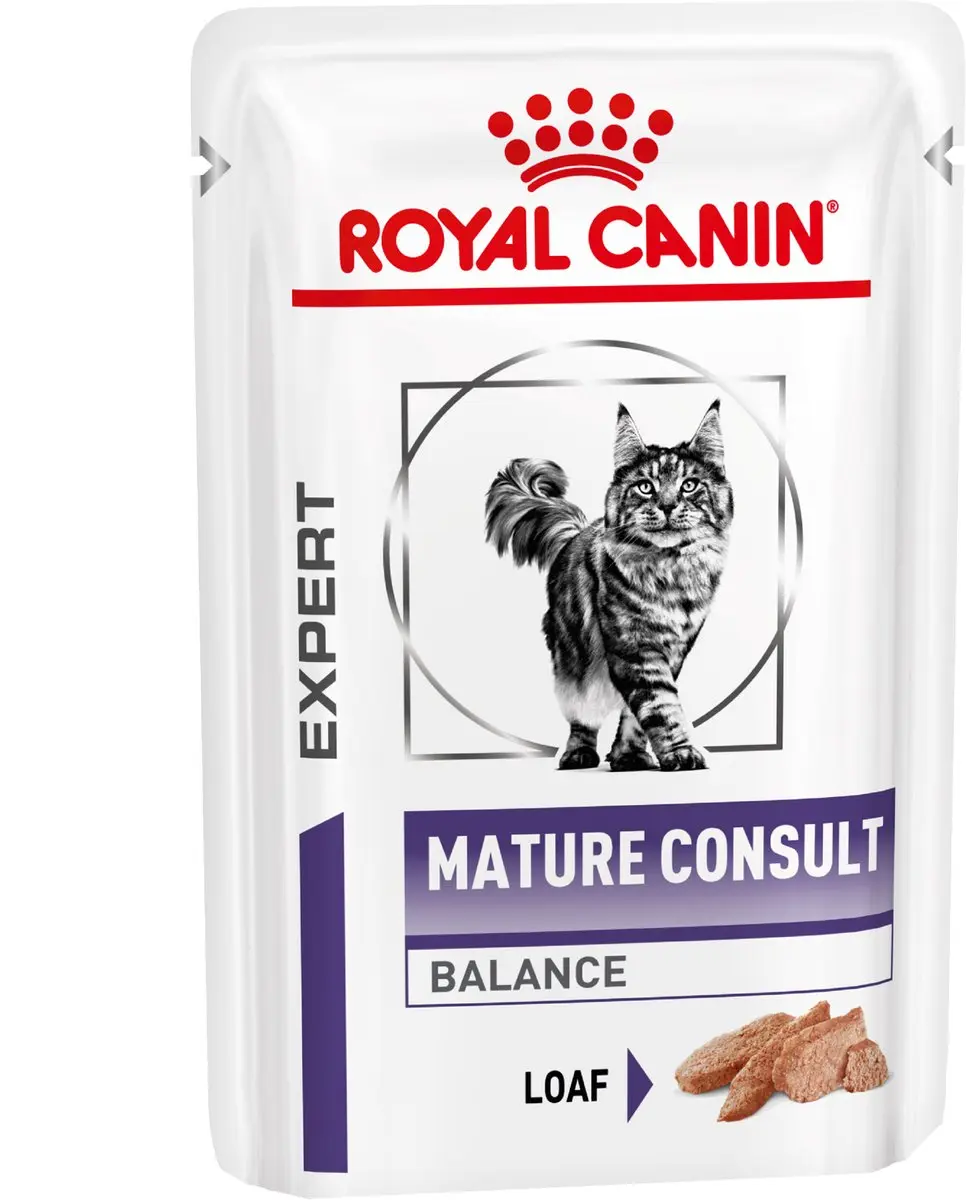 Royal Canin Nat Mature Consult Balance Kattenvoer - 12x85g