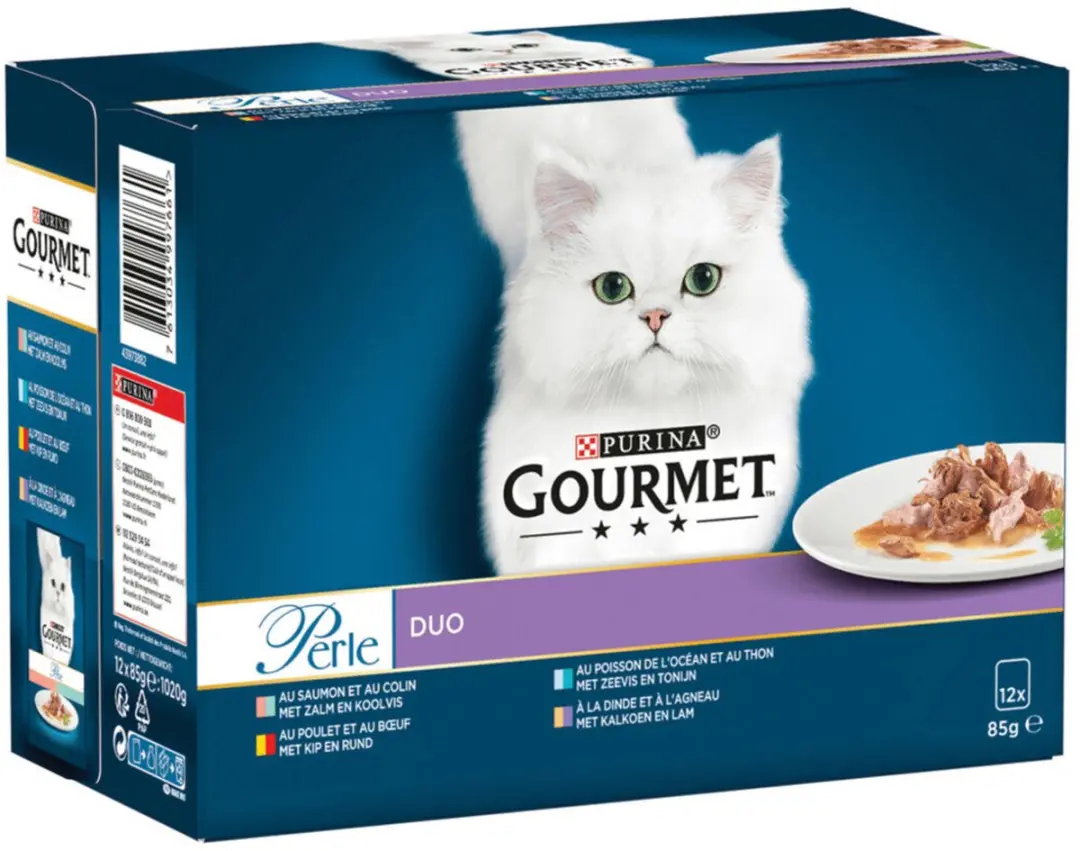 Gourmet Perle Duo Rund Kip 12x85g