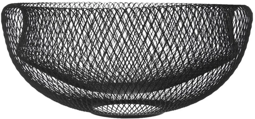 Orion Metalen Fruitmand Zwart 30cm
