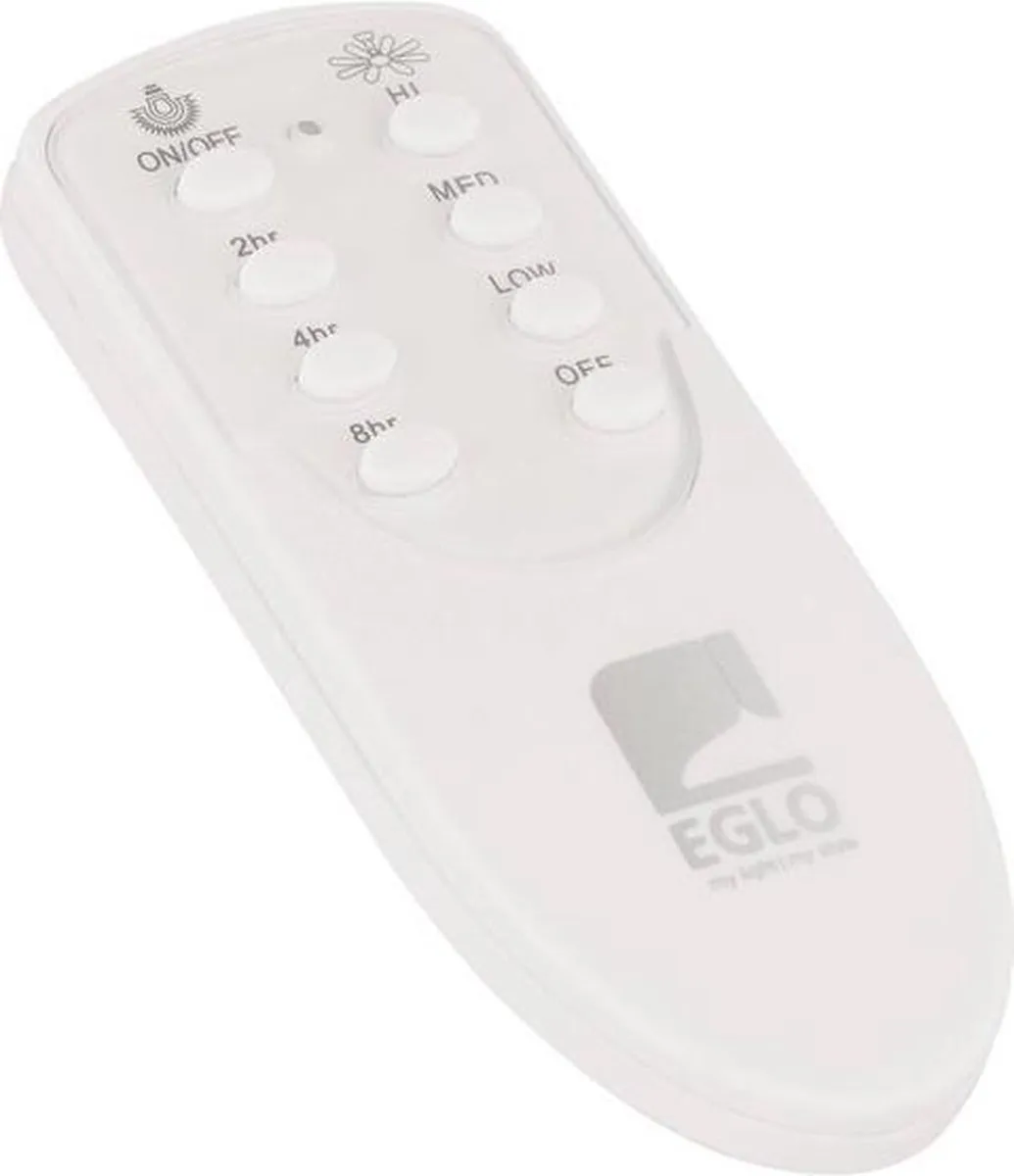 Eglo Trinidad Plafondlamp met Ventilator 122cm - Wit - Dimbaar
