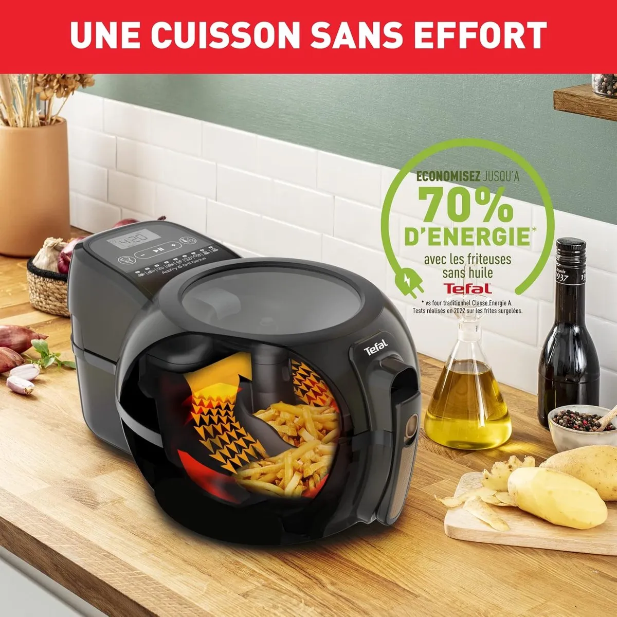Tefal ActiFry Genius FZ7758 Heteluchtfriteuse - 1520W - 1200g