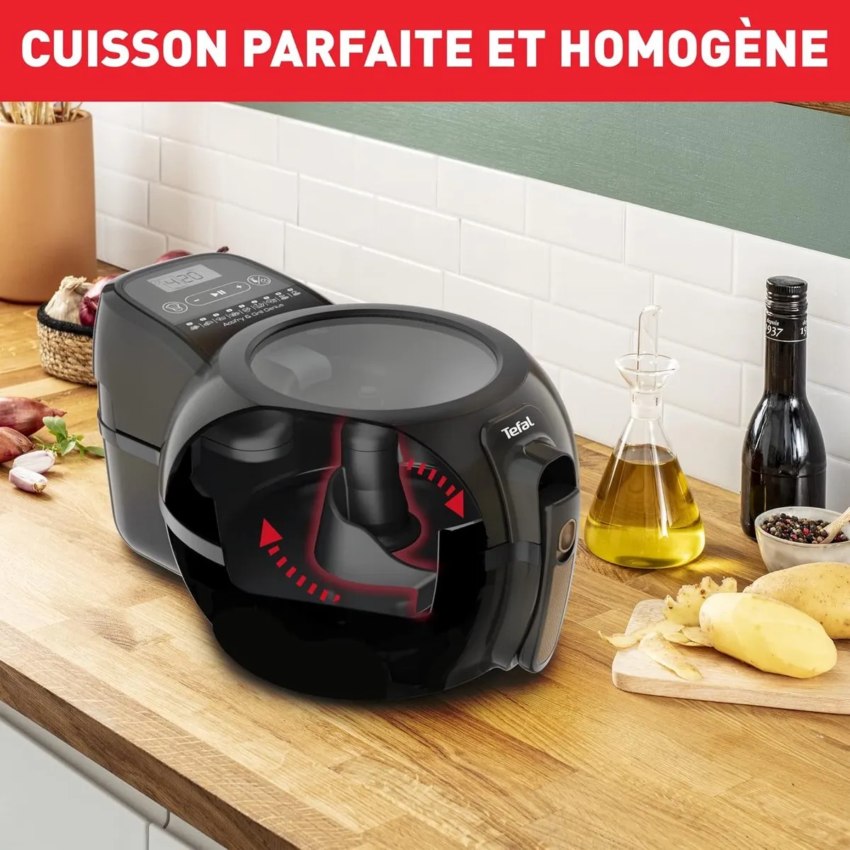 Tefal ActiFry Genius FZ7758 Heteluchtfriteuse - 1520W - 1200g
