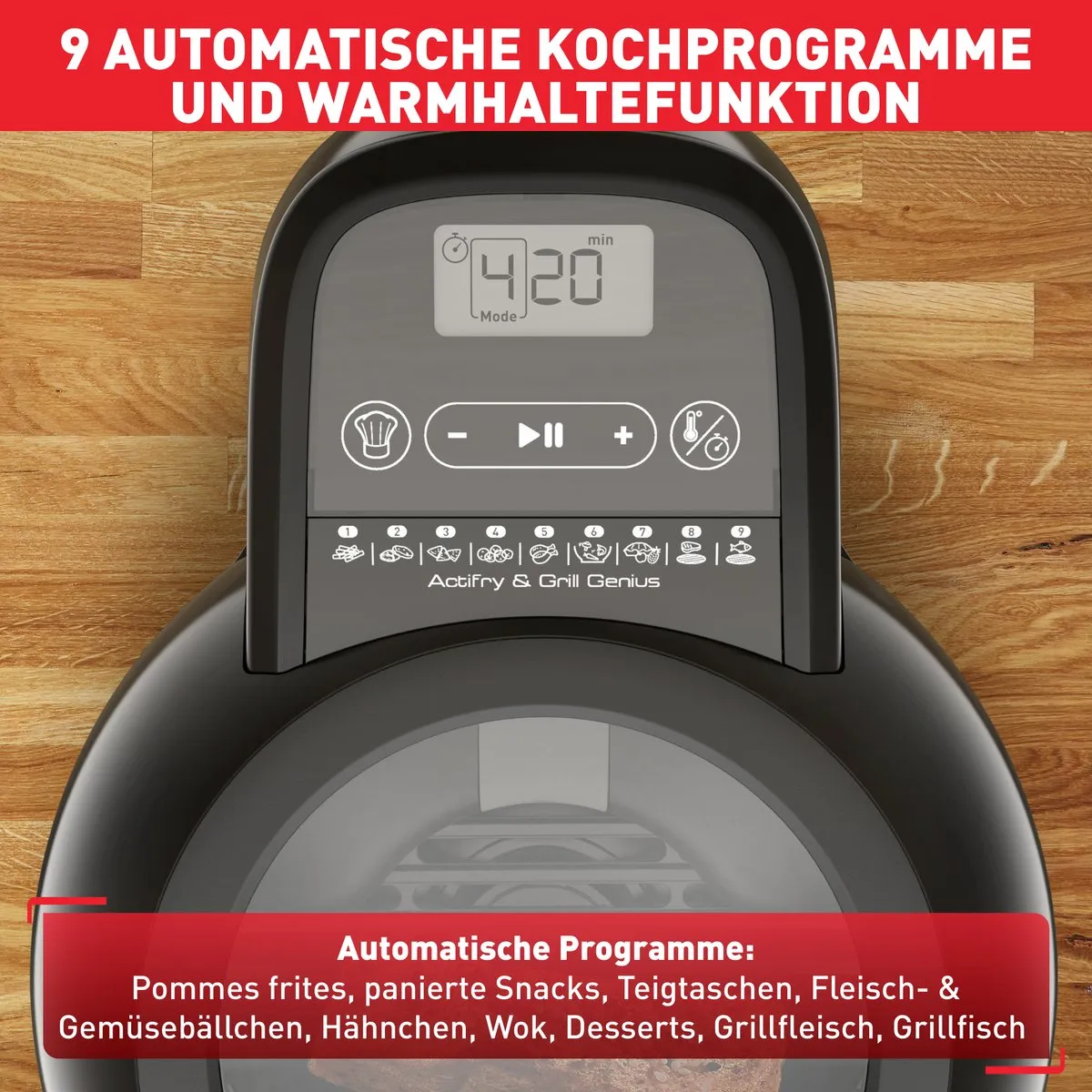 Tefal ActiFry Genius FZ7758 Heteluchtfriteuse - 1520W - 1200g