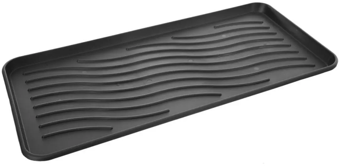 Orion Rechthoekige Schoenenmat 77,5x38cm - Zwart
