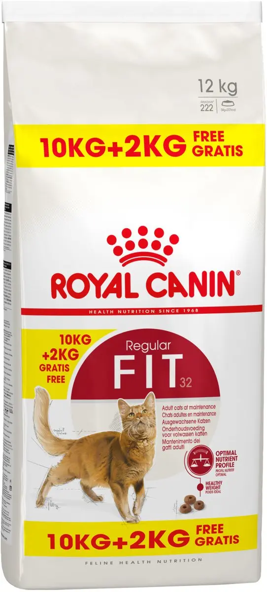 Royal Canin Fit 32 Kattenvoer 12kg Bonusbag