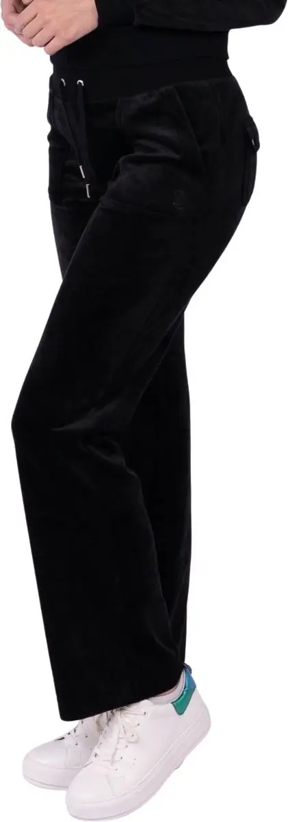 Juicy Couture Straight Leg Trackbroek - Zwart M - afbeelding 6 van 6