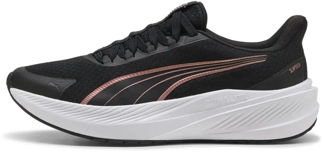 PUMA Dasher Lite SlipTech 312963 Hardloopschoenen - 37 - Black-Rose Gold-White