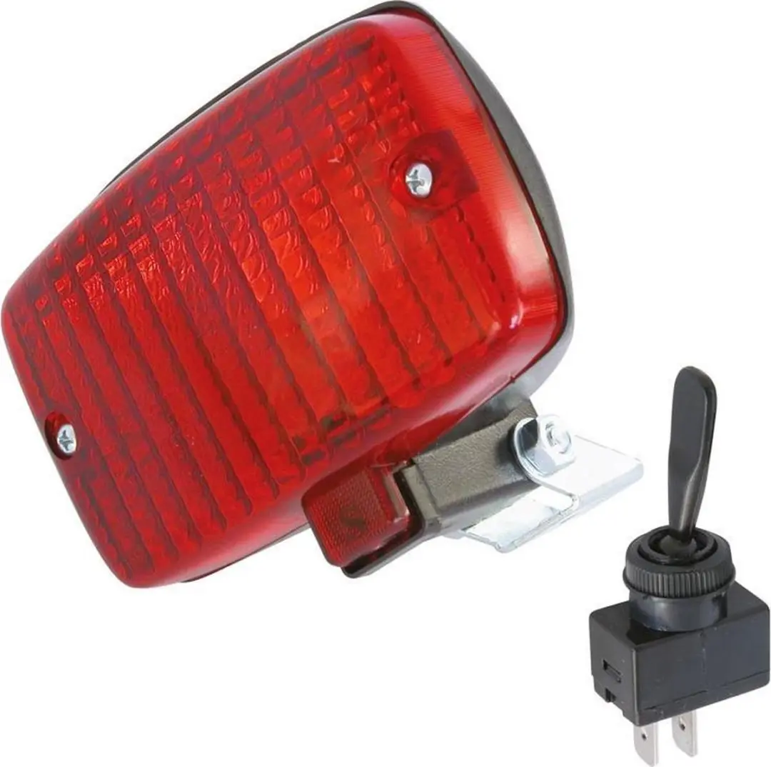Carpoint Mistachterlicht met beugel - Rood - afbeelding 6 van 6