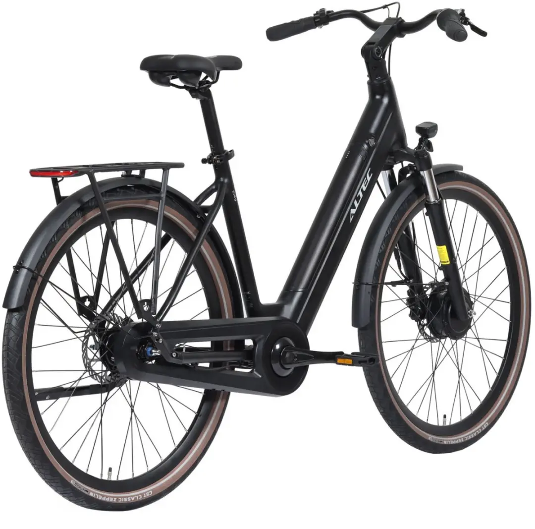 Altec Ciro Elektrische Stadsfiets 28 inch - 7 Versnellingen - Zwart