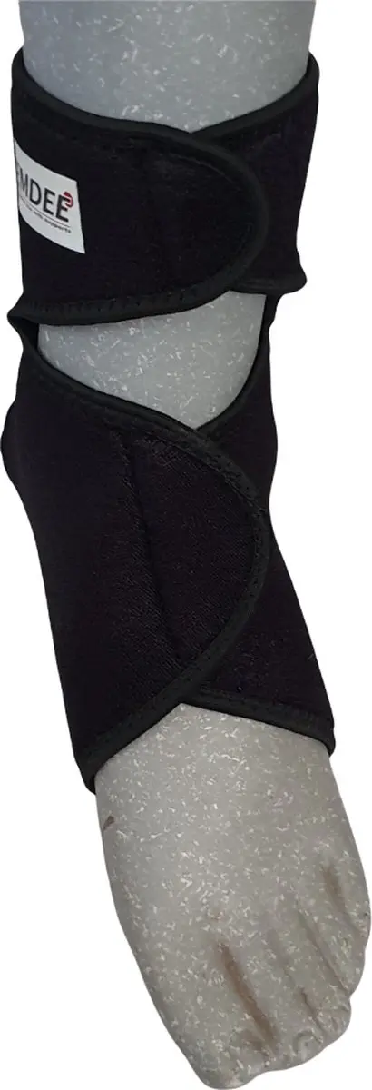Emdee Enkelbrace MD2071 - 3-Laags - Zwart