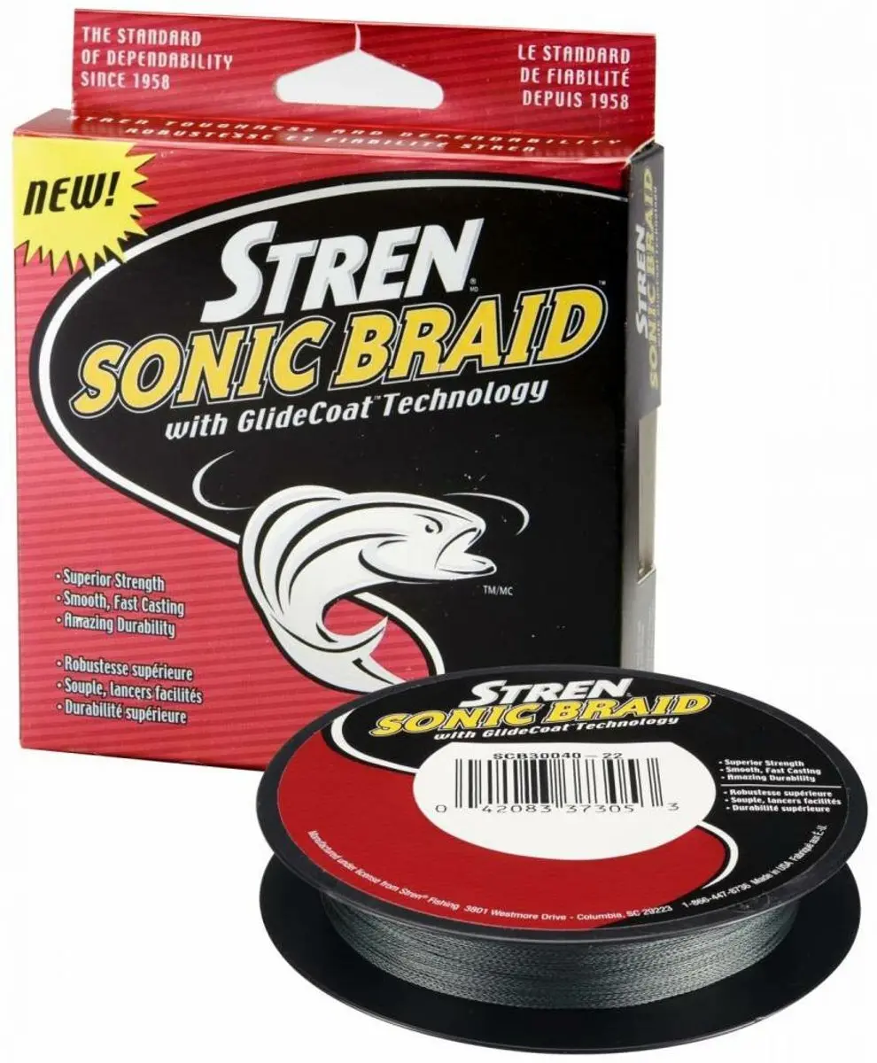 Sonic Braid Low Vis Green Gevlochten Vislijn 0,18mm