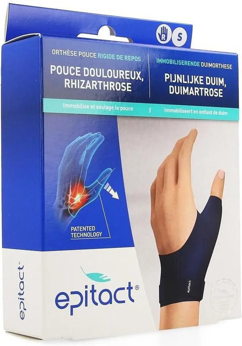 Epitact Immobiliserende Duimorthese Rechterhand
