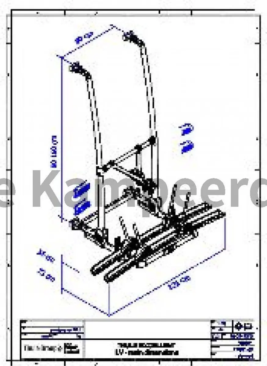 Thule fietsendrager Excellent G2 standaard
