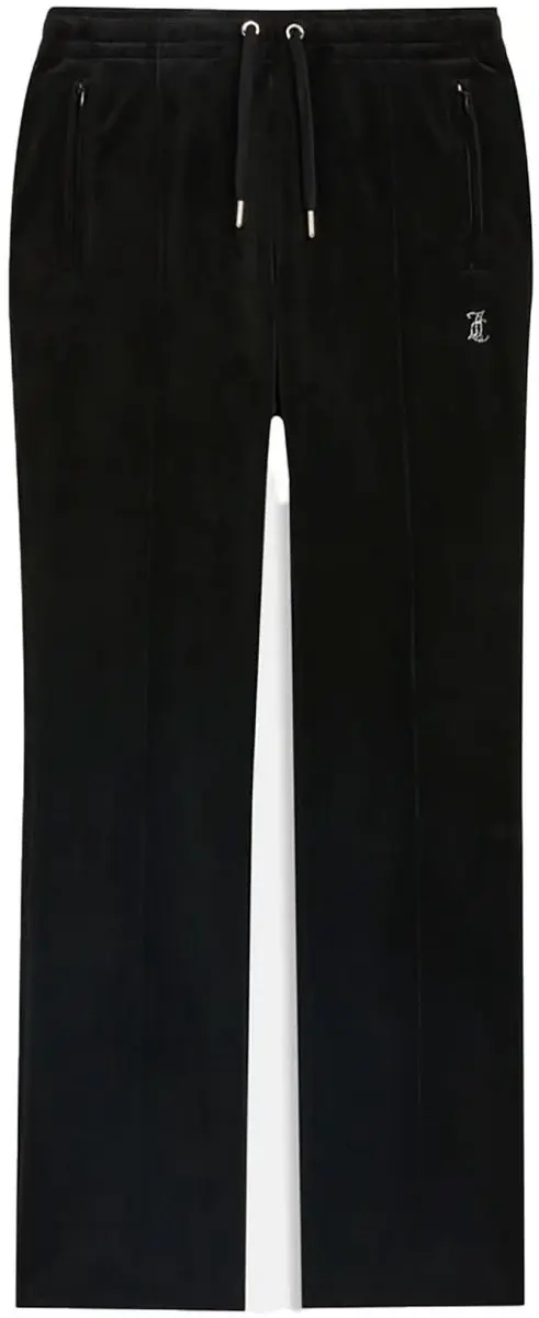 Juicy Couture Tina Velour Trainingsbroek - Zwart XXL