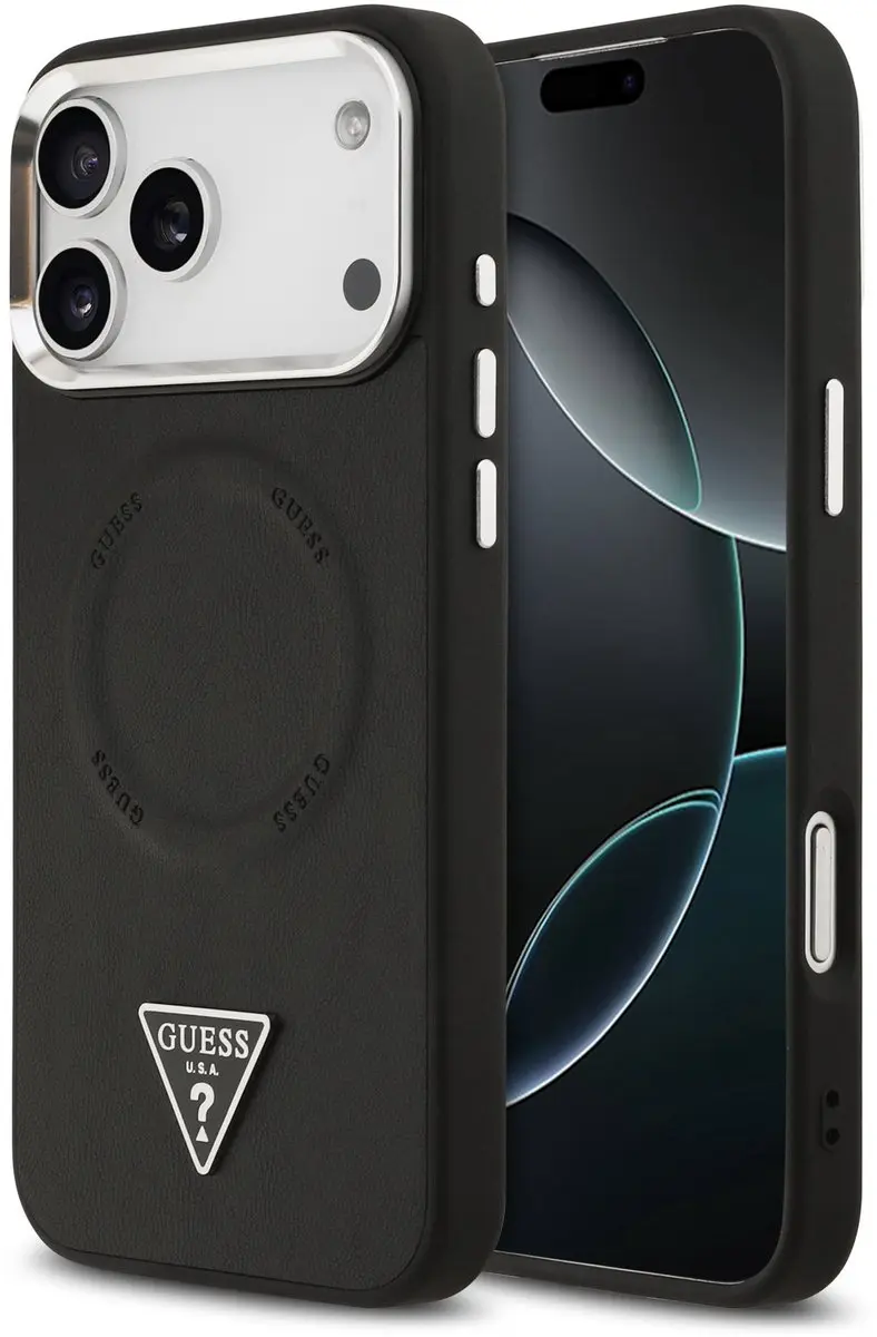 GUESS Triangle Logo iPhone 17 Pro Hoesje