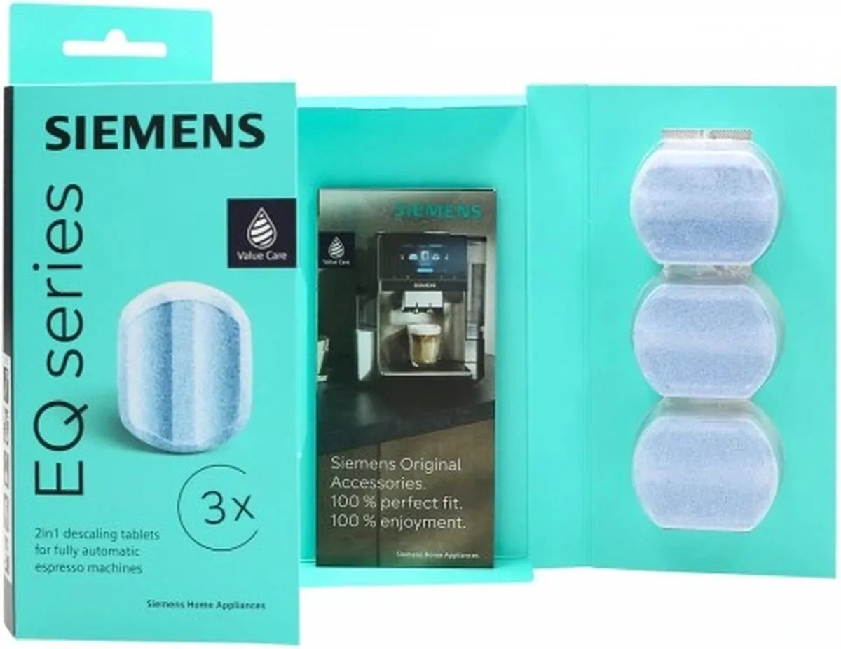 Siemens EQ.Series TZ80002B Ontkalkingstabletten - 3 Stuks