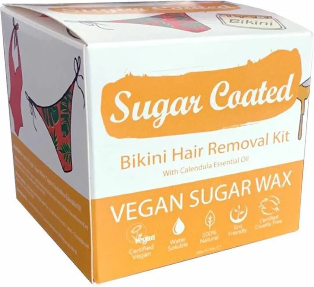 Sugar Coated Bikini Ontharingskit 200g - Oranje/Wit
