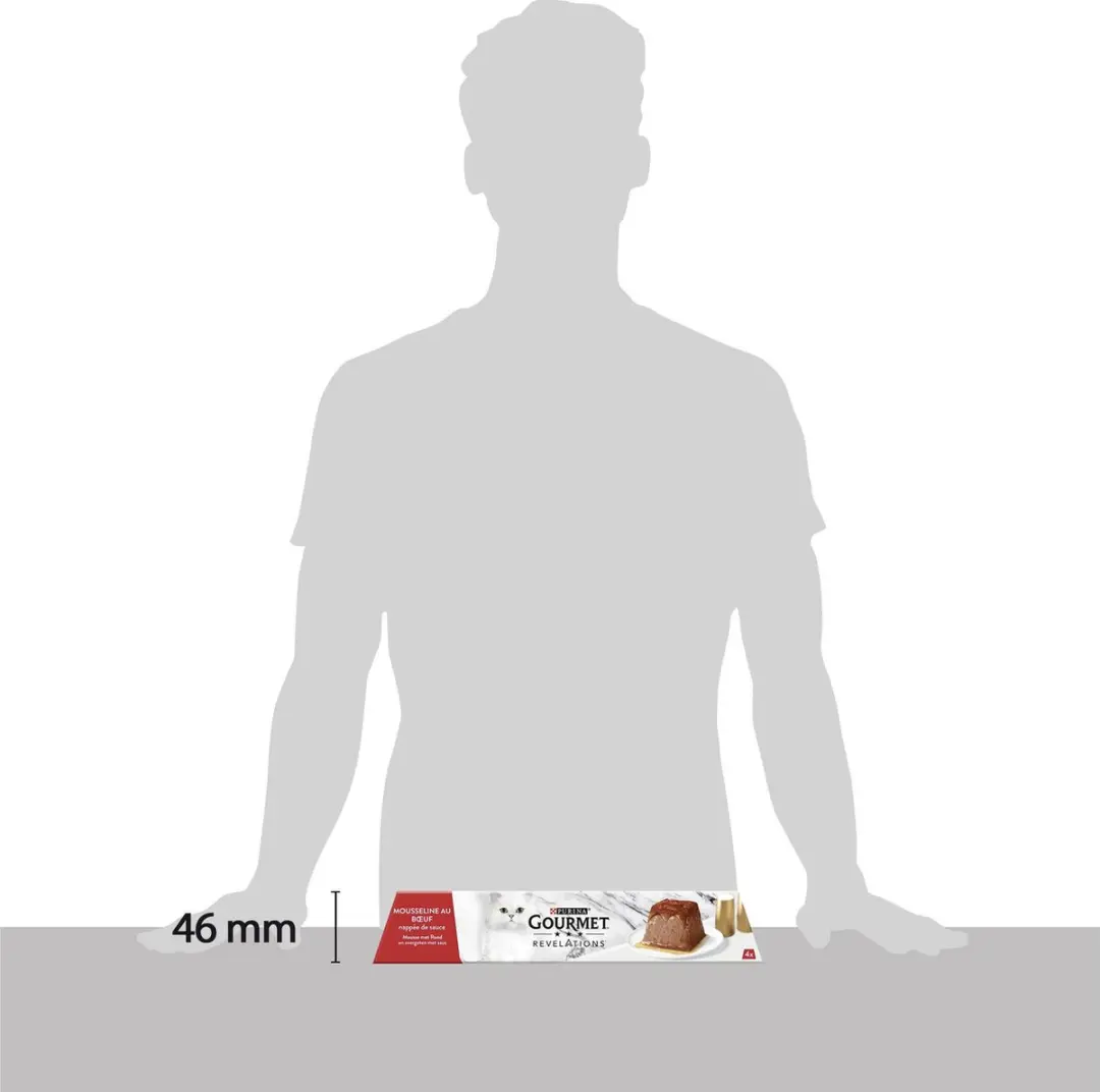 Gourmet Revelations Mousse Kattenvoer - Rund - 24x57g
