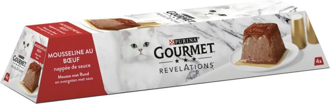 Gourmet Revelations Mousse Kattenvoer - Rund - 24x57g