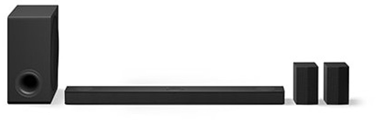 LG 5.1.3 ch 580W Soundbar Zwart 5.1.3 kanalen