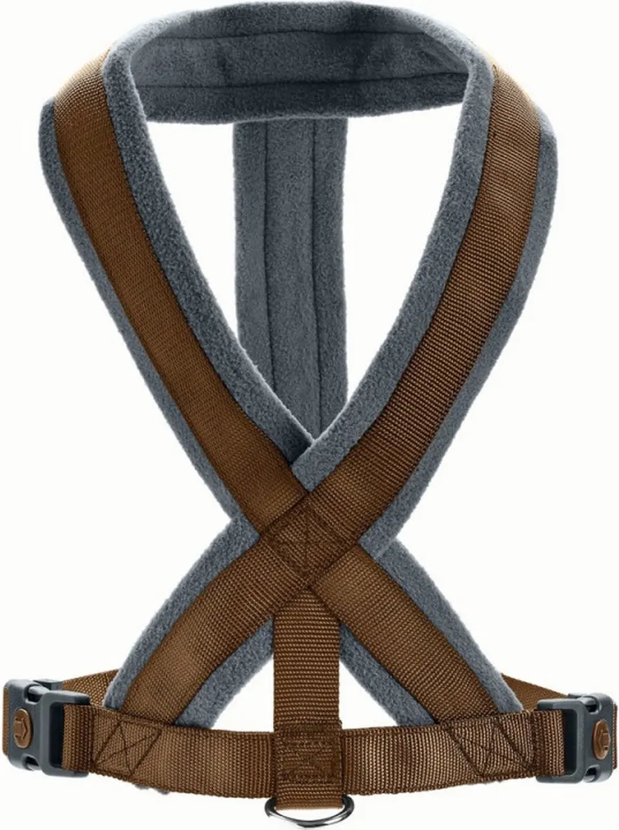 Hunter London Comfort Hondentuigje 48-56cm - Bruin
