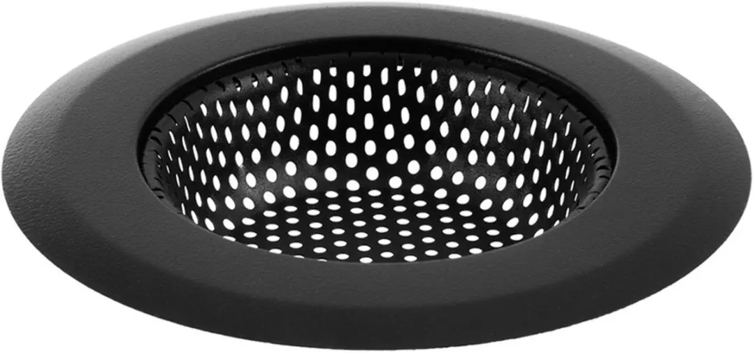 Orion Ronde Gootsteenzeef 11,5cm - Zwart