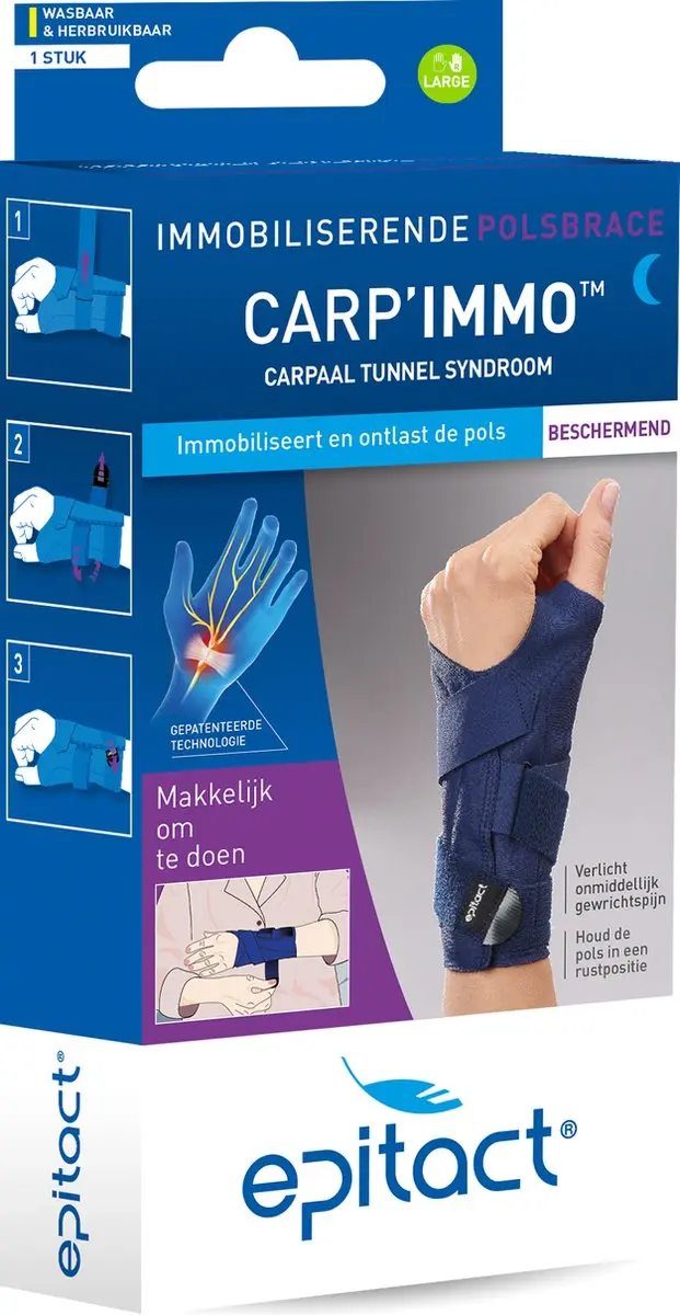 Epitact Carp Immo Immobilisatiebrace Rechts L
