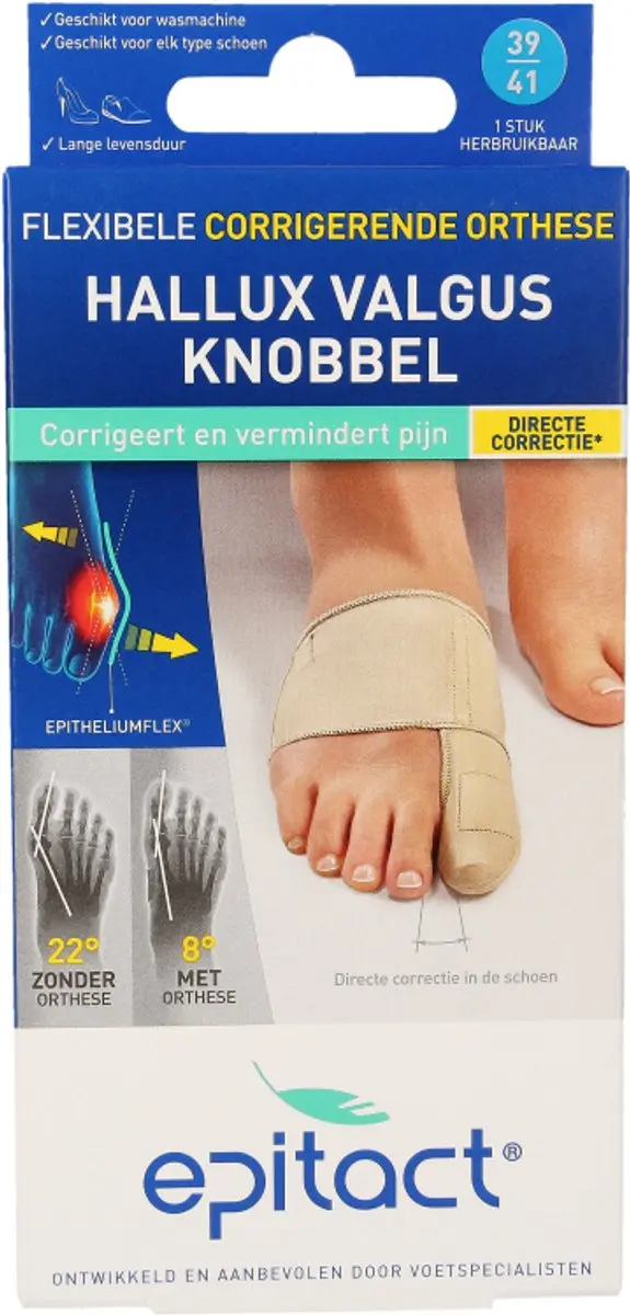 Epitact Hallux Valgus Orthese 39/41
