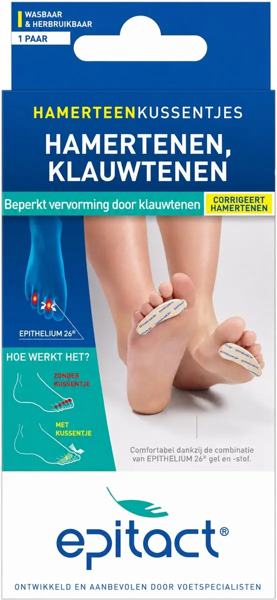 Epitact Hamerteenkussentjes Maat 36-40