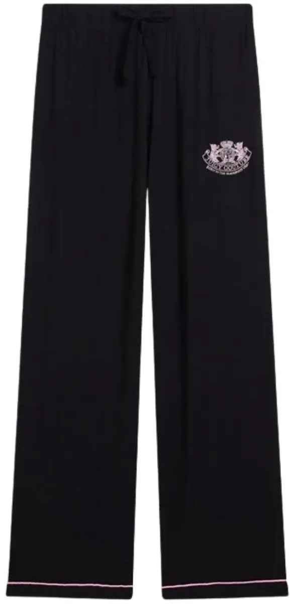 Juicy Couture Jersey Ls Button Up Top - Maat S - Zwart