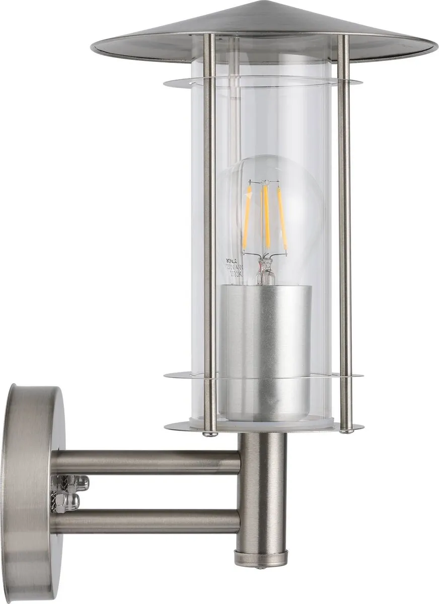 Eglo Lisio Wandlamp Buiten E27 30cm - RVS