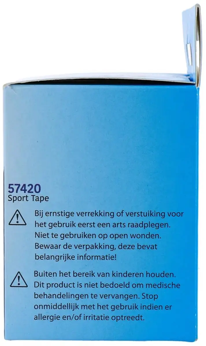Emdee Sporttape 2.5cm x 10m - Wit - 2 Stuks