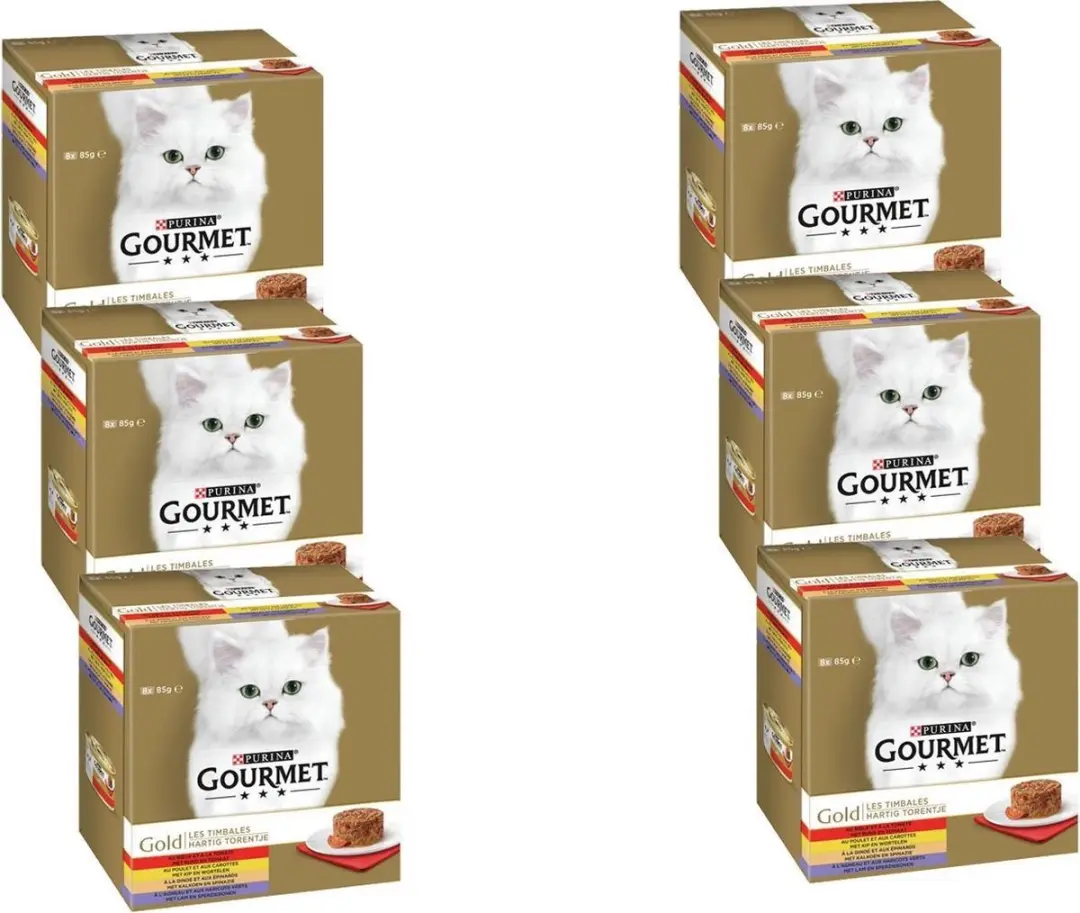 Gourmet Gold Hartig Torentje Mix Kattenvoer