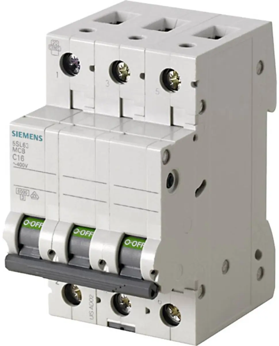 Siemens 5SL6363-7 Zekeringautomaat 3-polig 63A - afbeelding 6 van 6