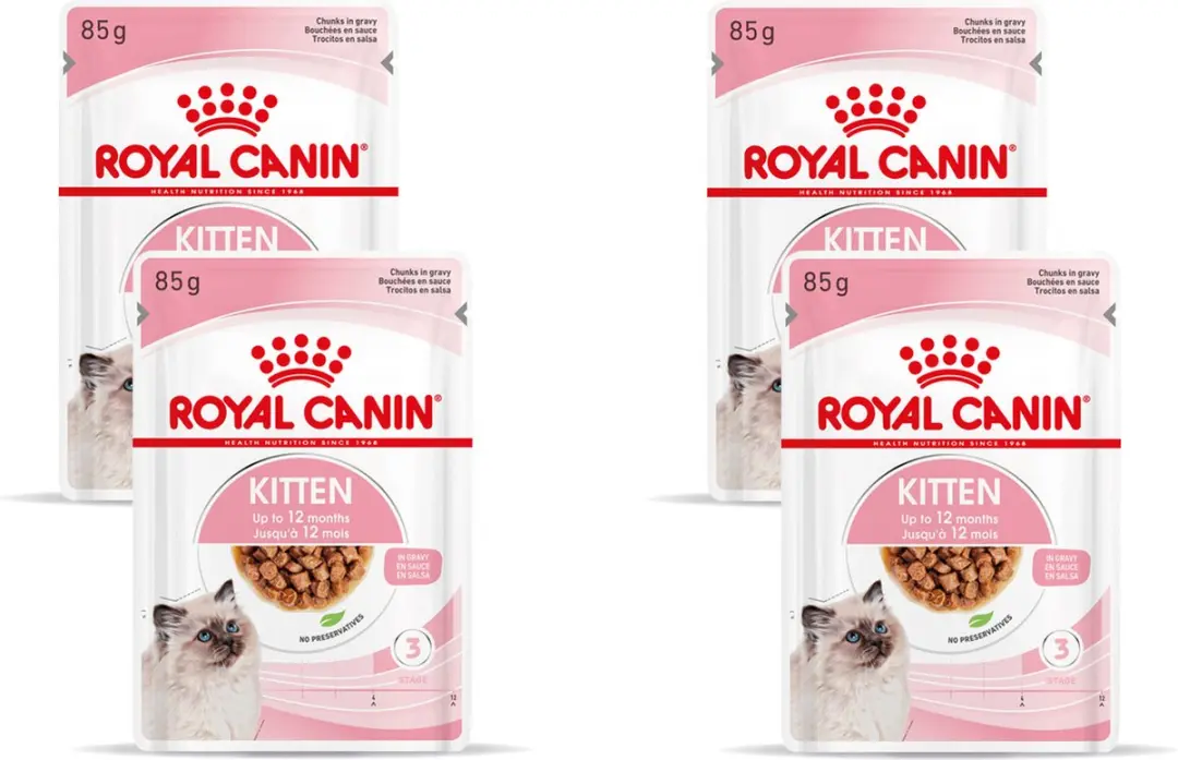 Royal Canin Kitten Gravy Natvoer - 48 x 85g - afbeelding 6 van 6