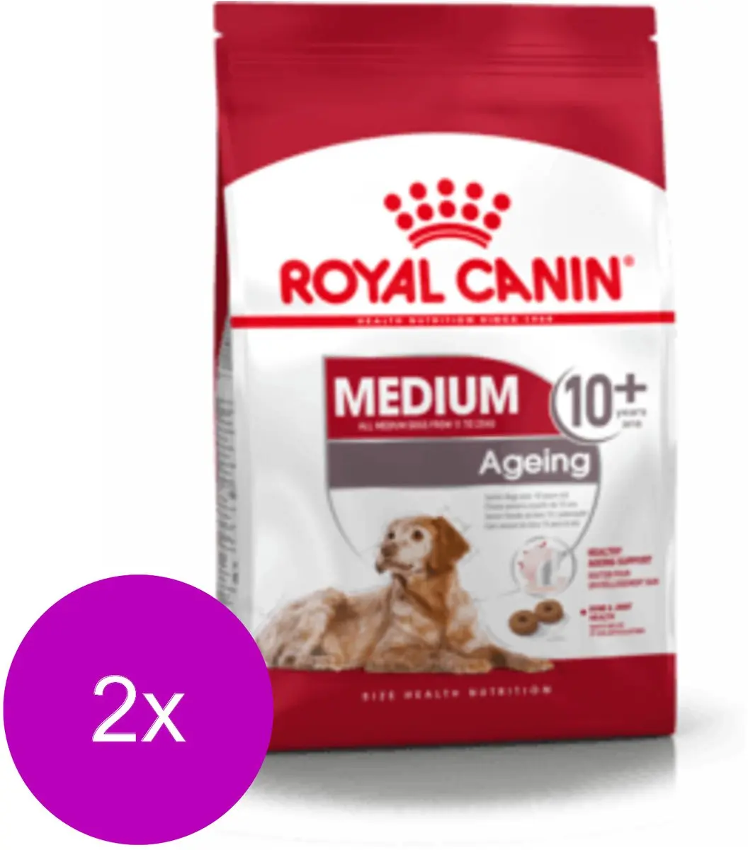 Royal Canin Medium Ageing 10+ Hondenvoer - 2x3kg