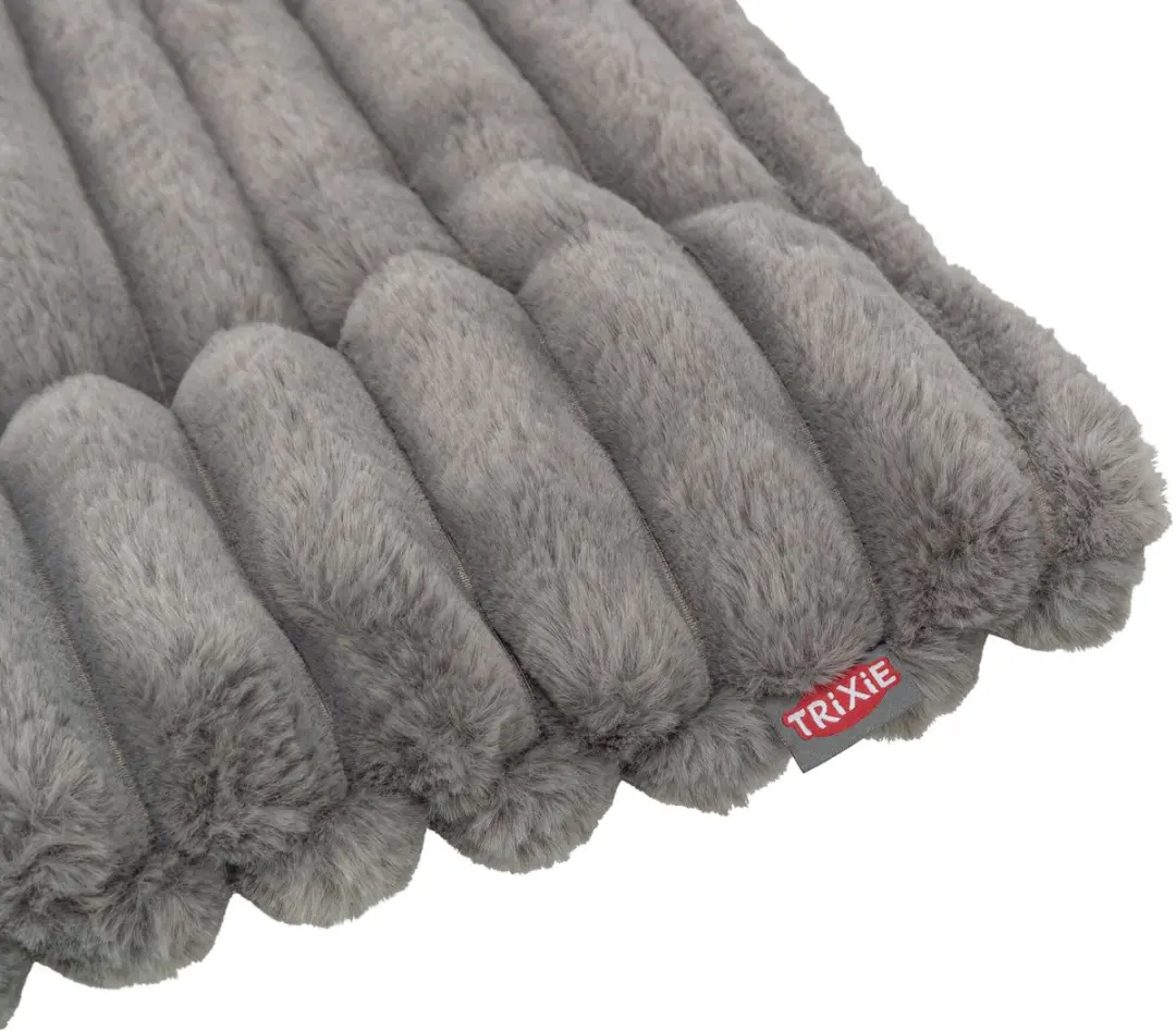 Trixie Ligmat Lonni Ribfluweel 110x75cm - Grijs