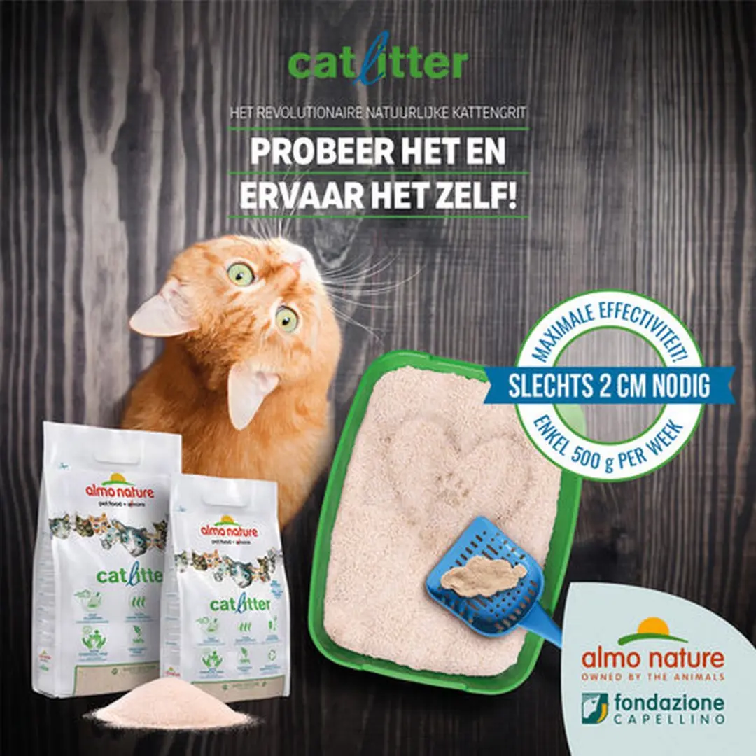 Almo Nature Kattenbakvulling 11,35kg - 5x2,27kg