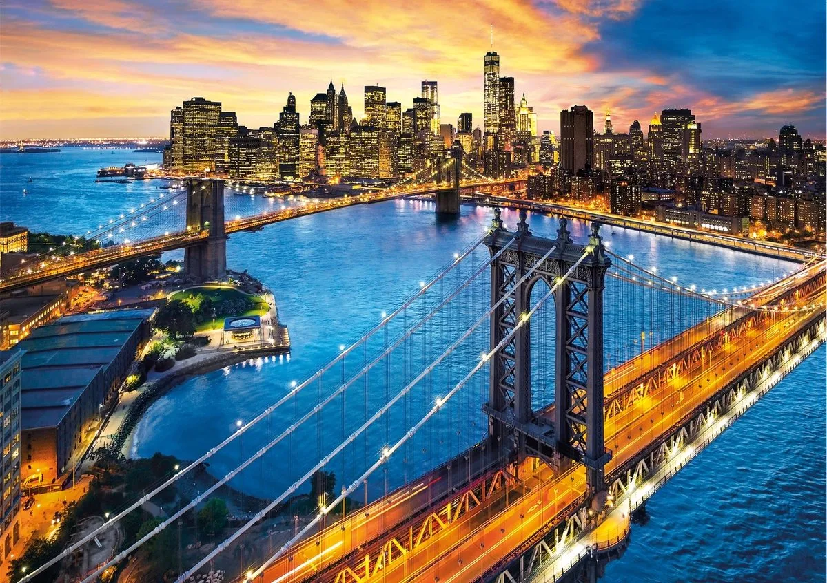 Clementoni New York 3000 Puzzel - 3000 Stukken - Multi