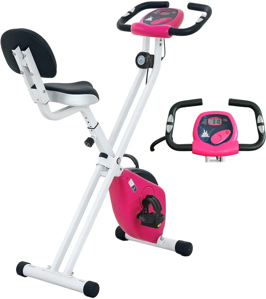 Homcom Magnetische Hometrainer 43x97x109cm
