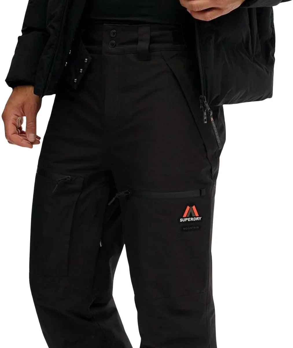 Superdry Ski Shell Skibroek Heren S - Zwart
