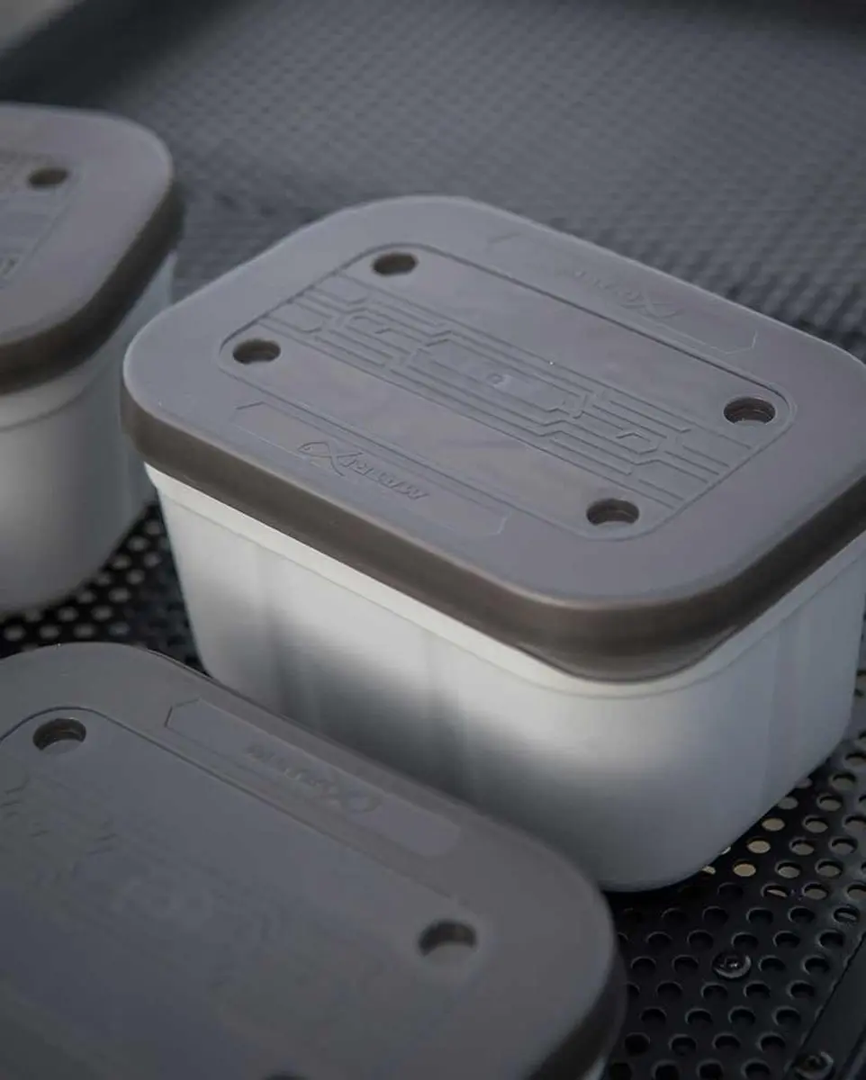 Matrix Air Lock Bait Tub 0.71 liter - Grijs