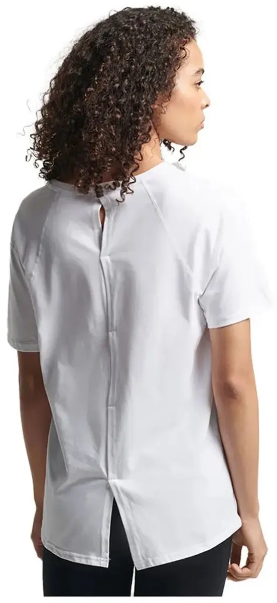 Superdry Run SS Sportshirt Vrouwen - XL - Wit