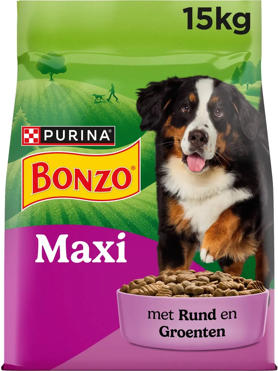 Bonzo Adult Maxi Droogvoer Rund 15kg