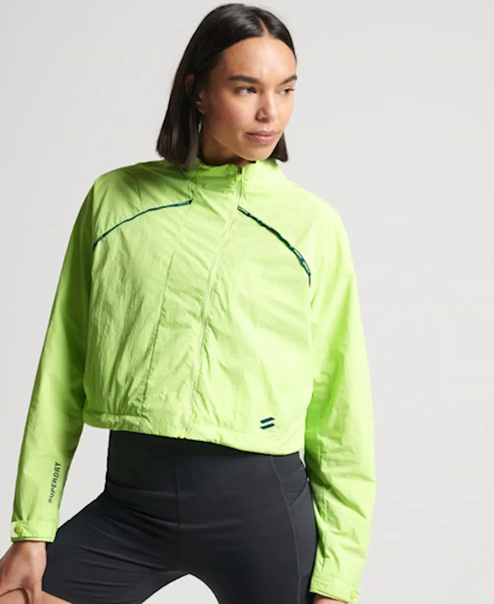 Superdry Run Cropped Waterproof Jas