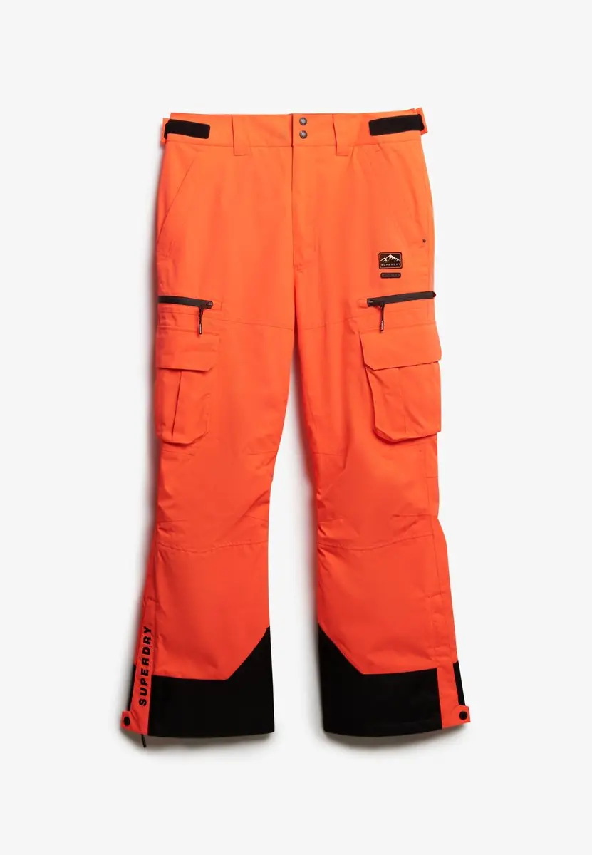 Superdry Ultimate Freestyle Skibroek Heren L - Oranje/Zwart