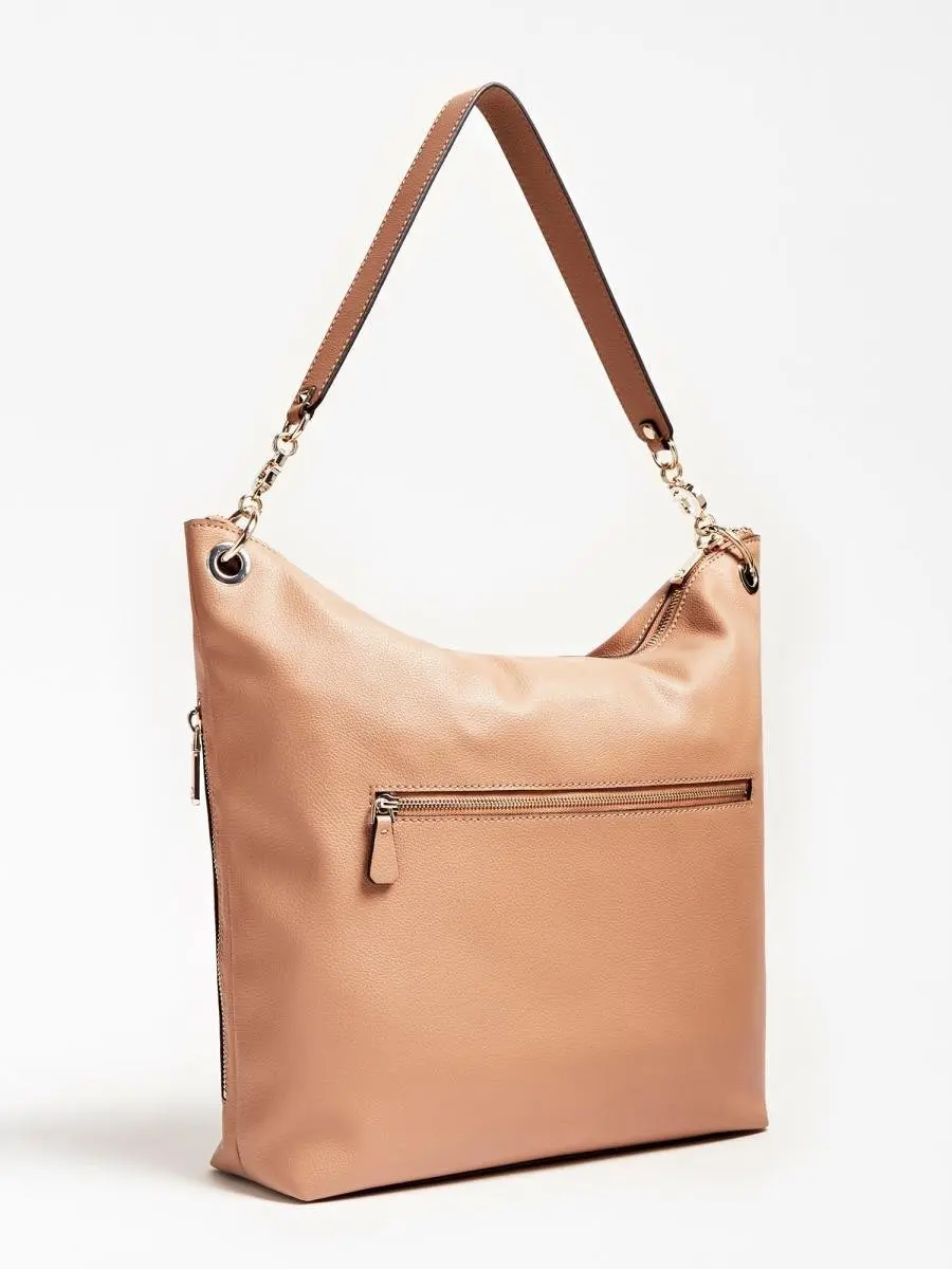 Guess Chain Large Handtas - Beige