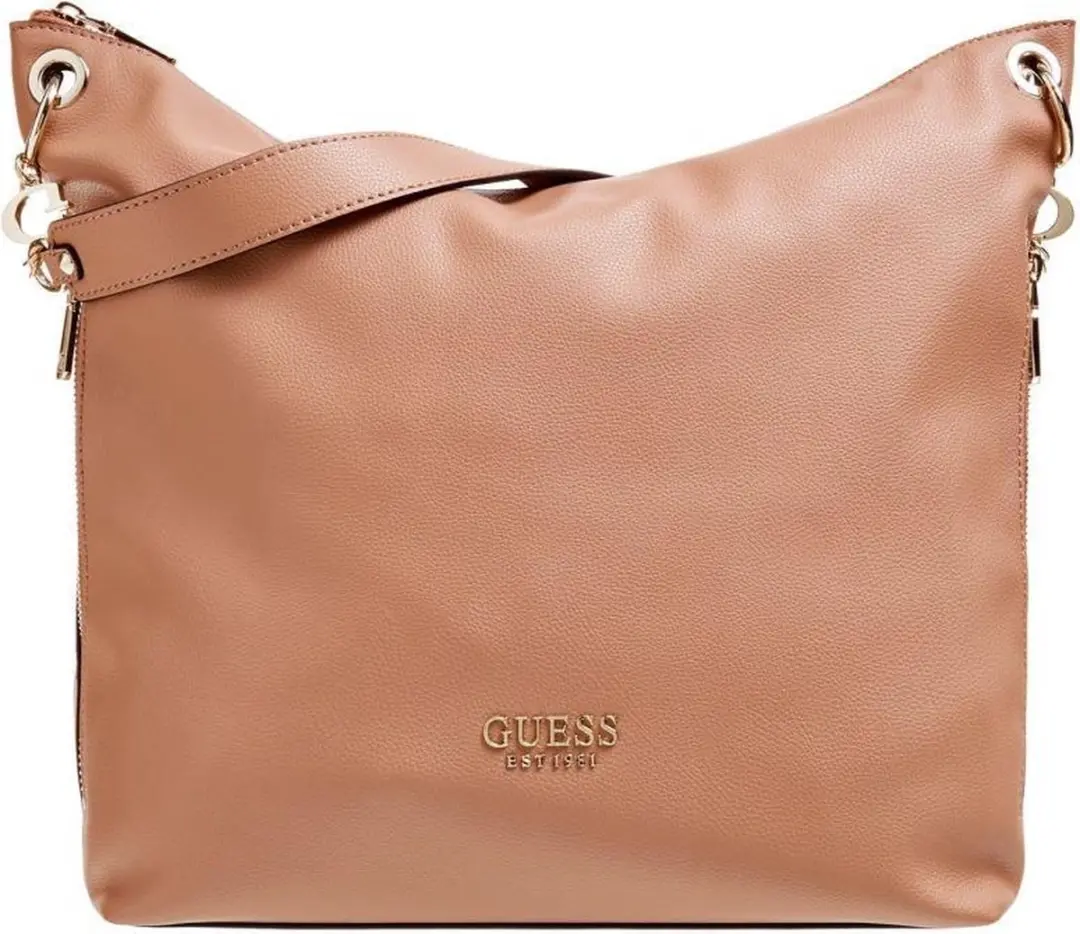 Guess Chain Large Handtas - Beige