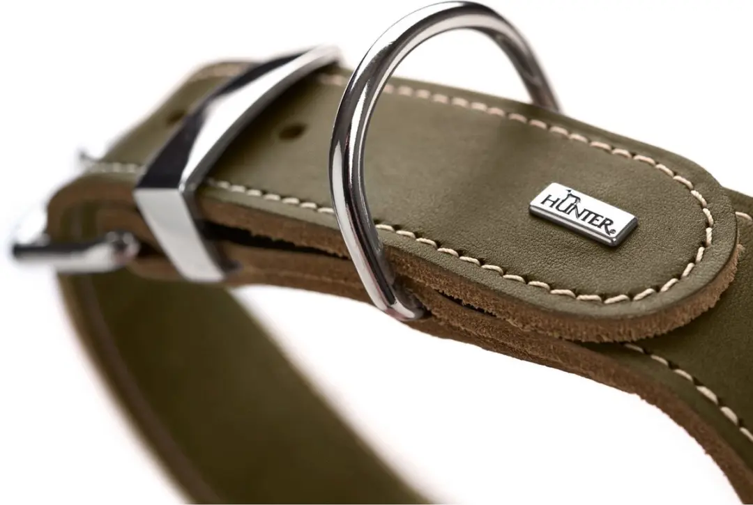Hunter Halsband Aalborg Special Olijfgroen - 35cm