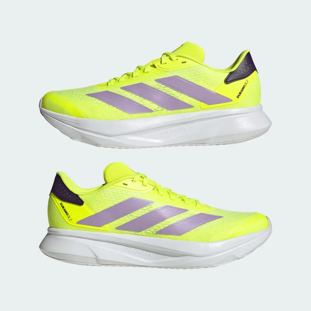 Adidas Duramo SL 2 Hardloopschoenen - Heren - Geel - 44 2/3 - afbeelding 6 van 6